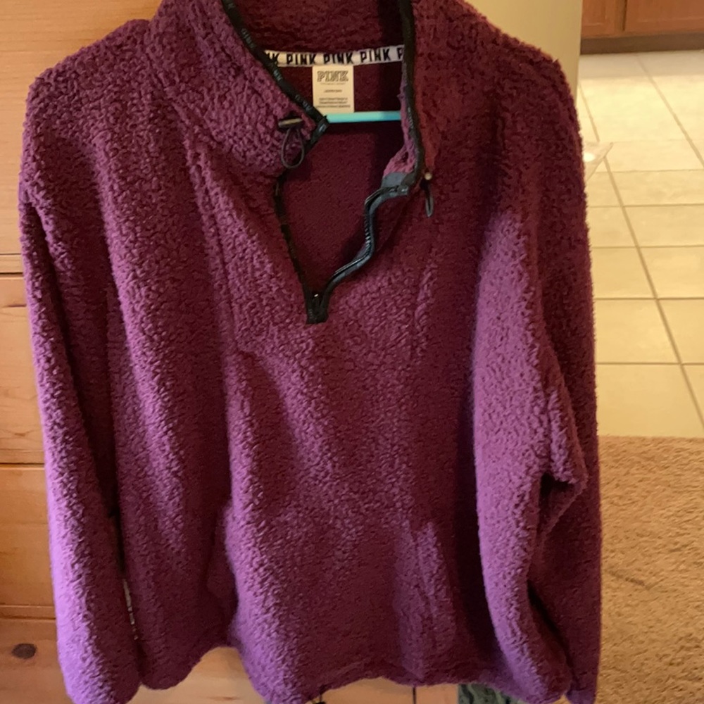 Pink purple pullover